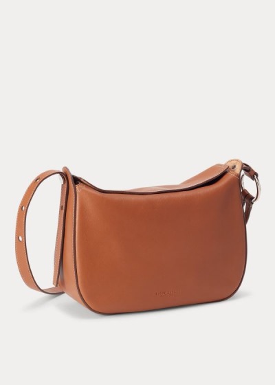 Ralph Lauren Calfskin Crossbody Taske Dame Danmark (XDMAL1493)